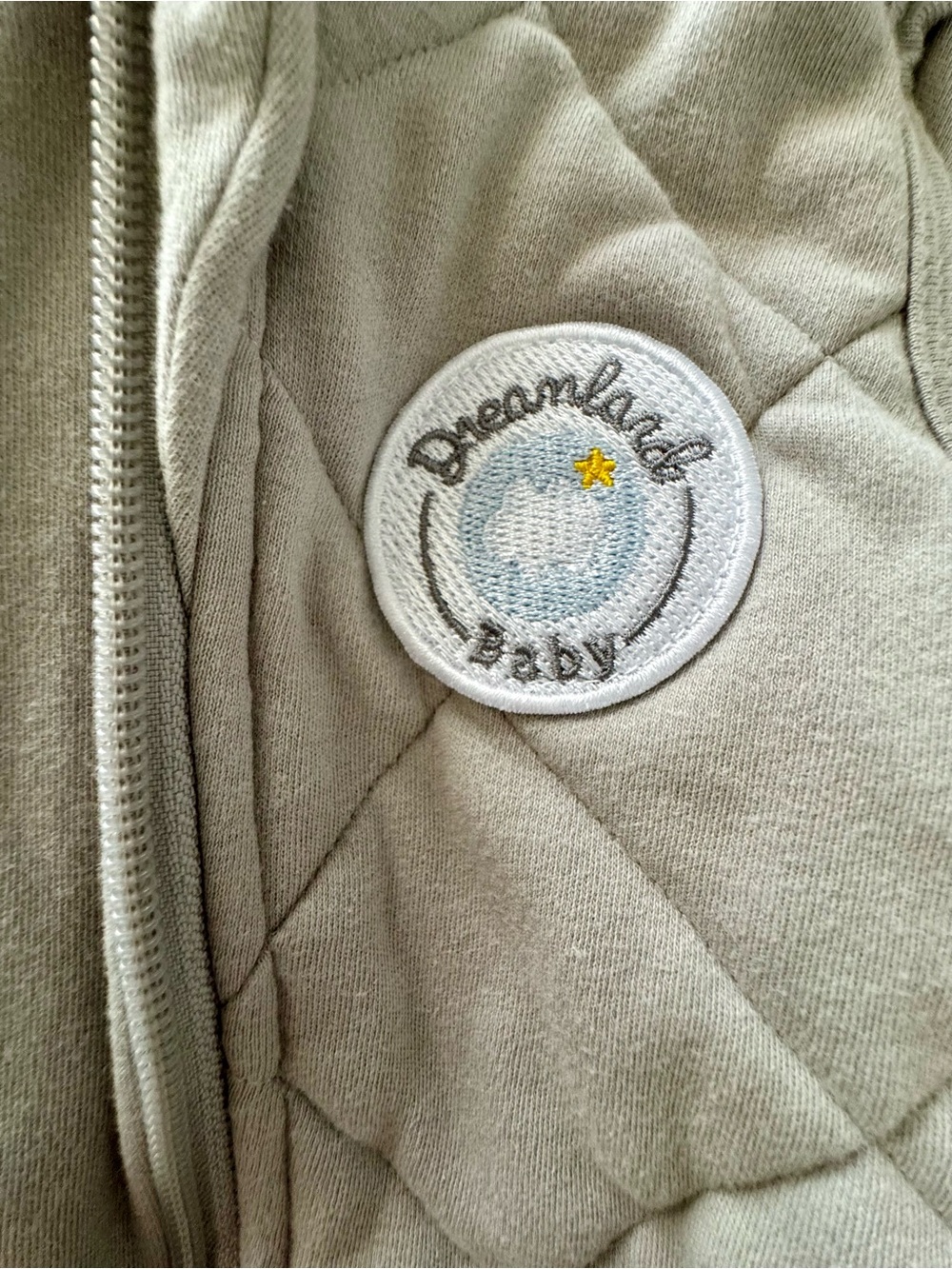 Dreamland Baby, 12-24 months, Moon Gray, Weighted, Sleep Sack - Picture 6 of 8